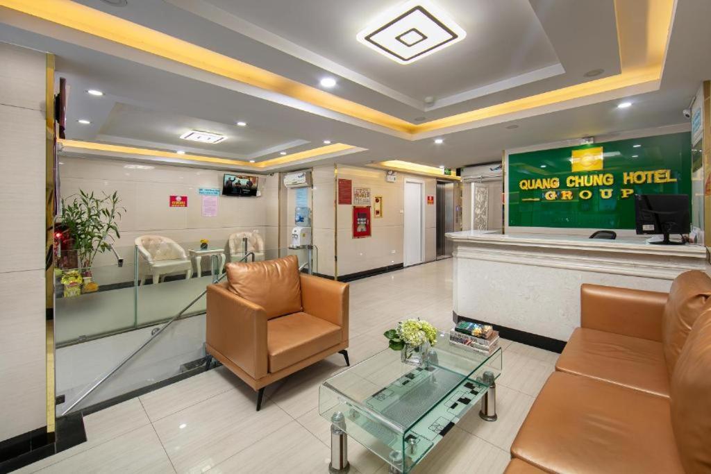 Quang Chung Hotel - 56 Le Van Thiem - By Bay Luxury Hanoi Eksteriør bilde