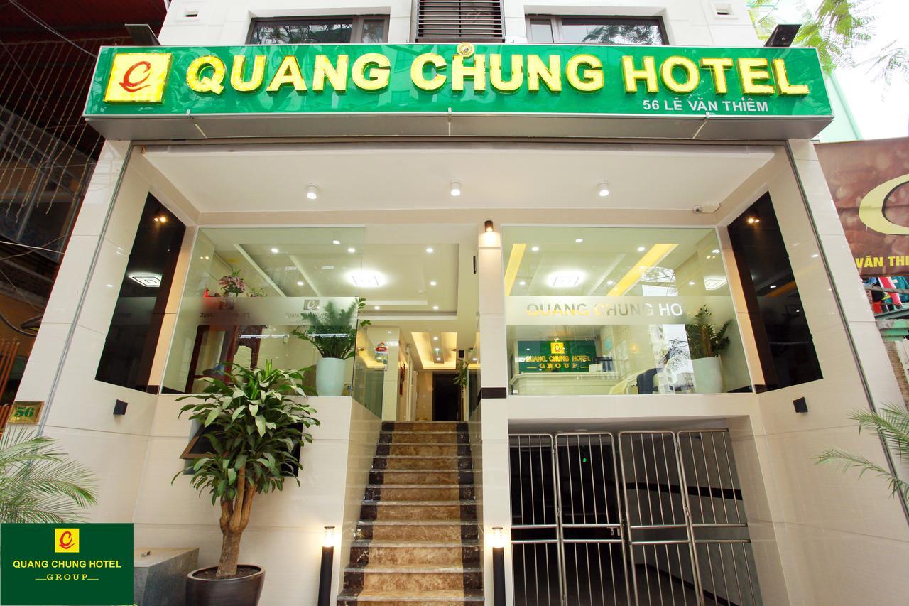 Quang Chung Hotel - 56 Le Van Thiem - By Bay Luxury Hanoi Eksteriør bilde