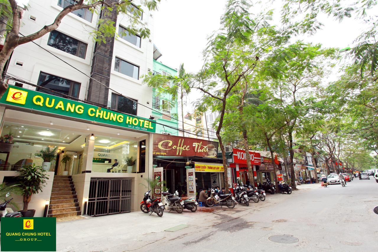 Quang Chung Hotel - 56 Le Van Thiem - By Bay Luxury Hanoi Eksteriør bilde