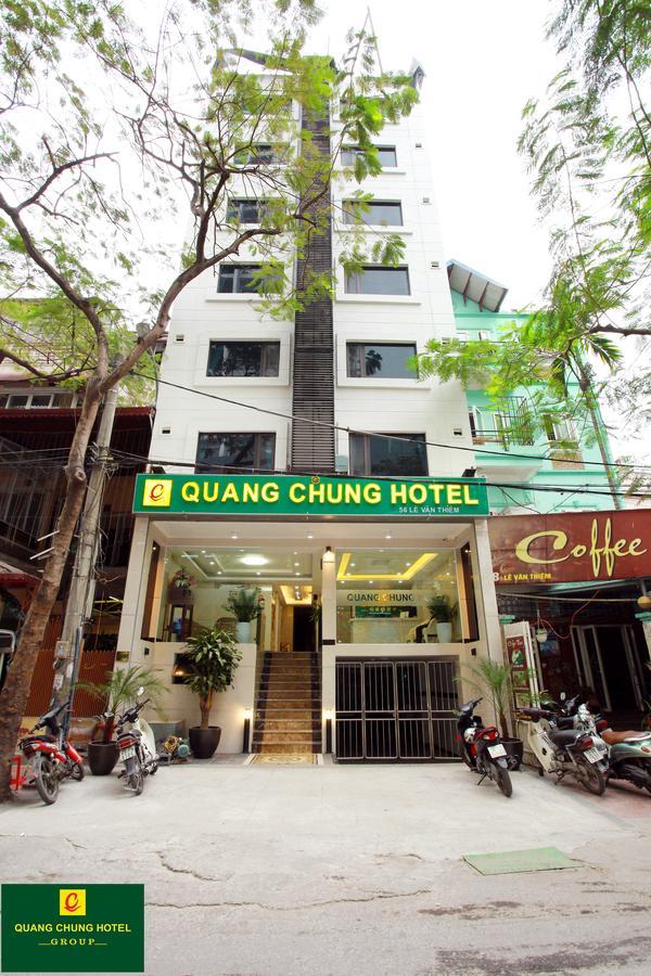 Quang Chung Hotel - 56 Le Van Thiem - By Bay Luxury Hanoi Eksteriør bilde