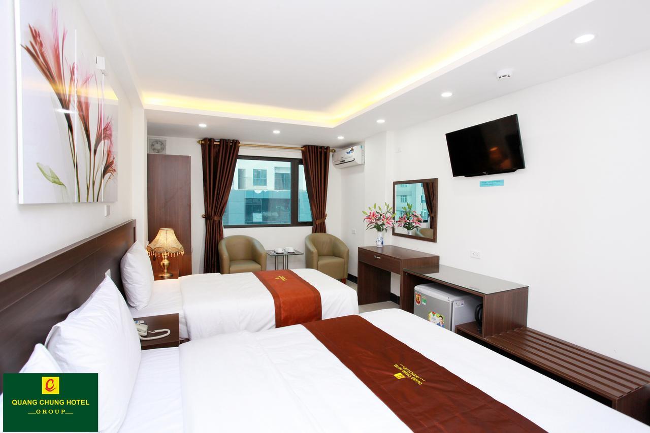 Quang Chung Hotel - 56 Le Van Thiem - By Bay Luxury Hanoi Eksteriør bilde