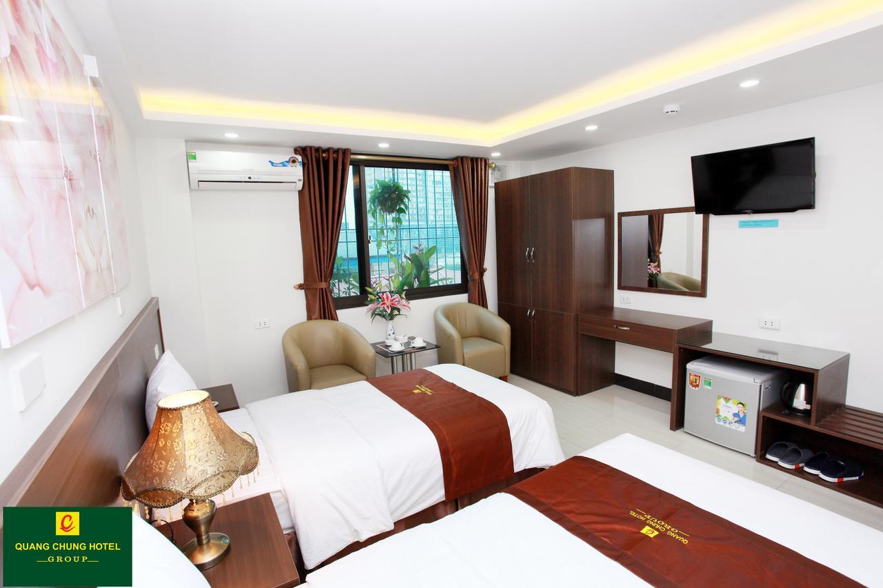Quang Chung Hotel - 56 Le Van Thiem - By Bay Luxury Hanoi Eksteriør bilde