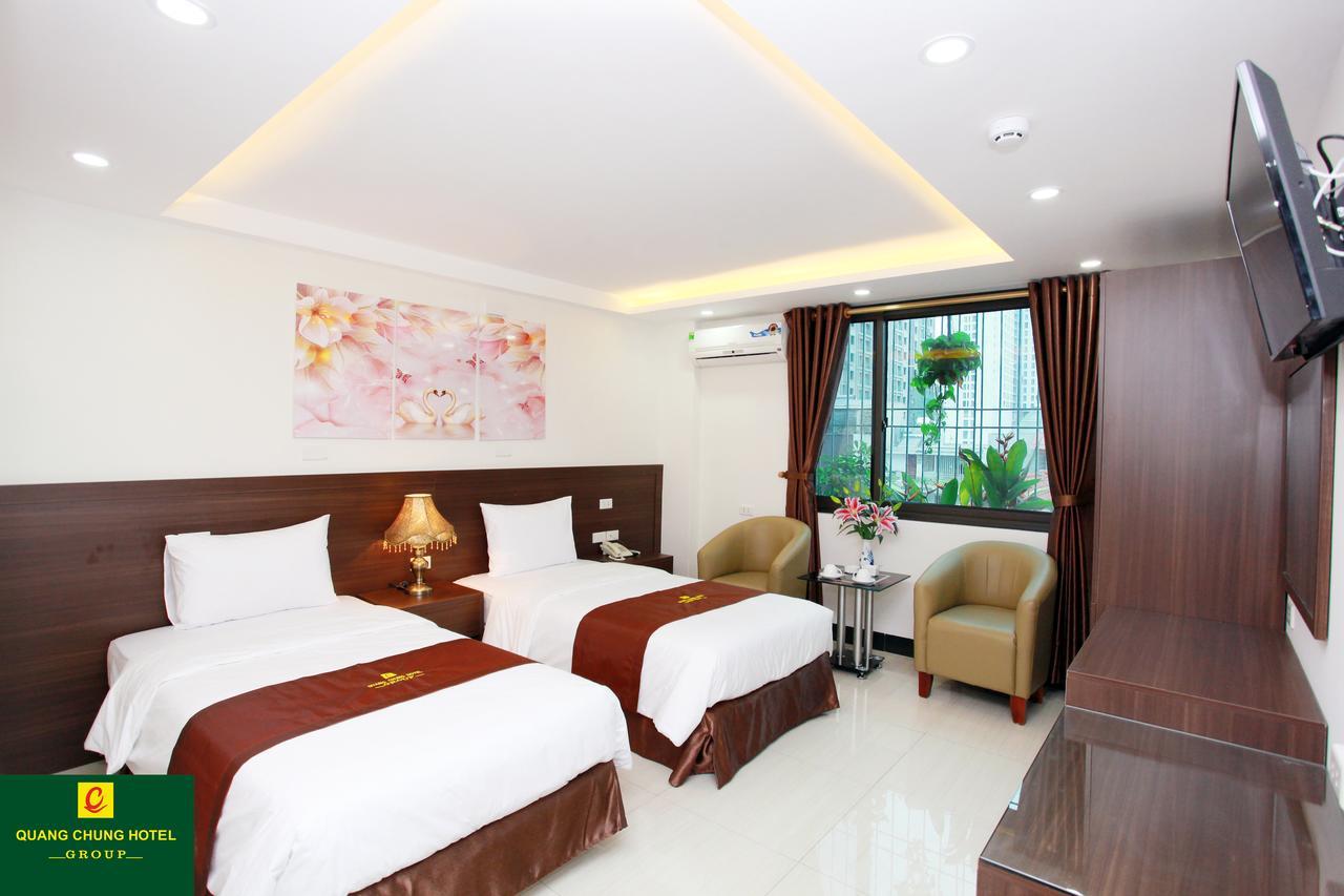 Quang Chung Hotel - 56 Le Van Thiem - By Bay Luxury Hanoi Eksteriør bilde