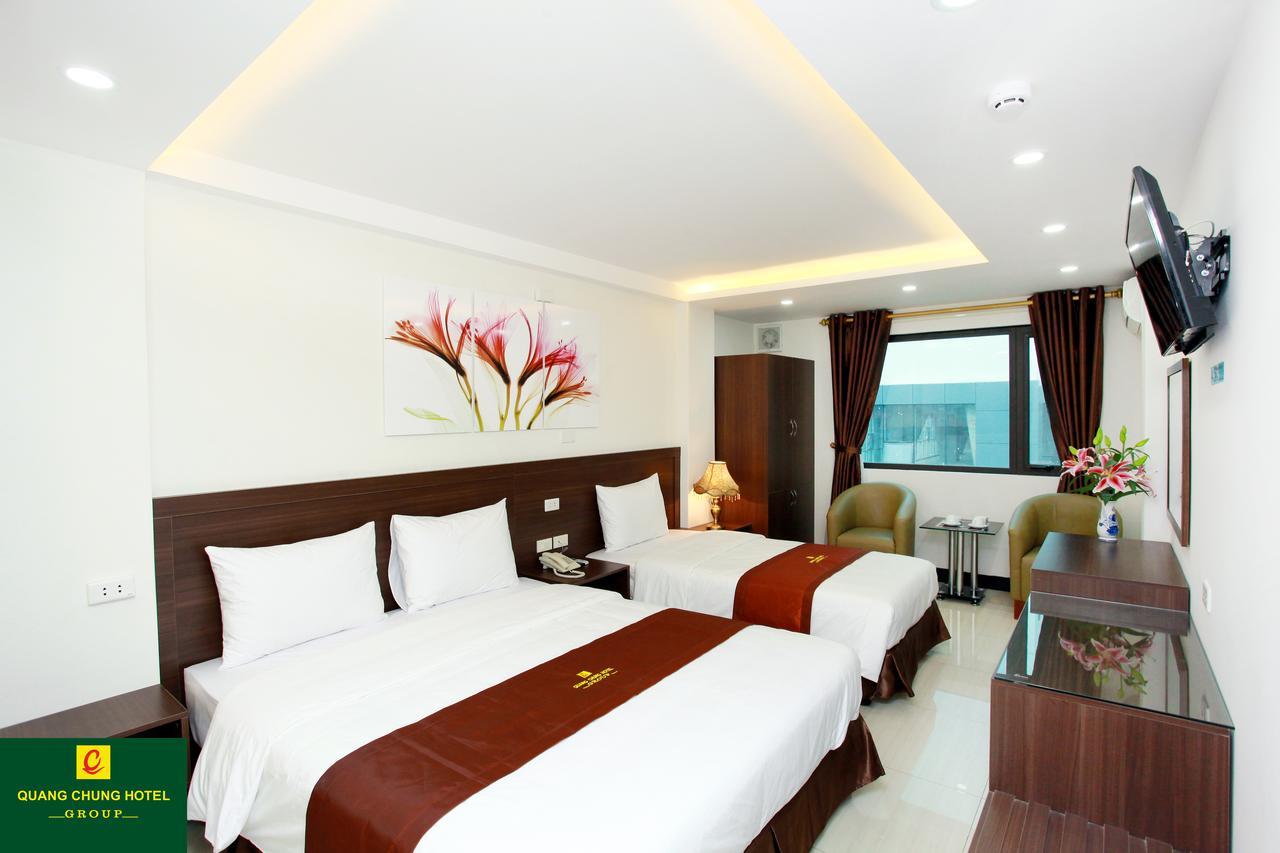 Quang Chung Hotel - 56 Le Van Thiem - By Bay Luxury Hanoi Eksteriør bilde